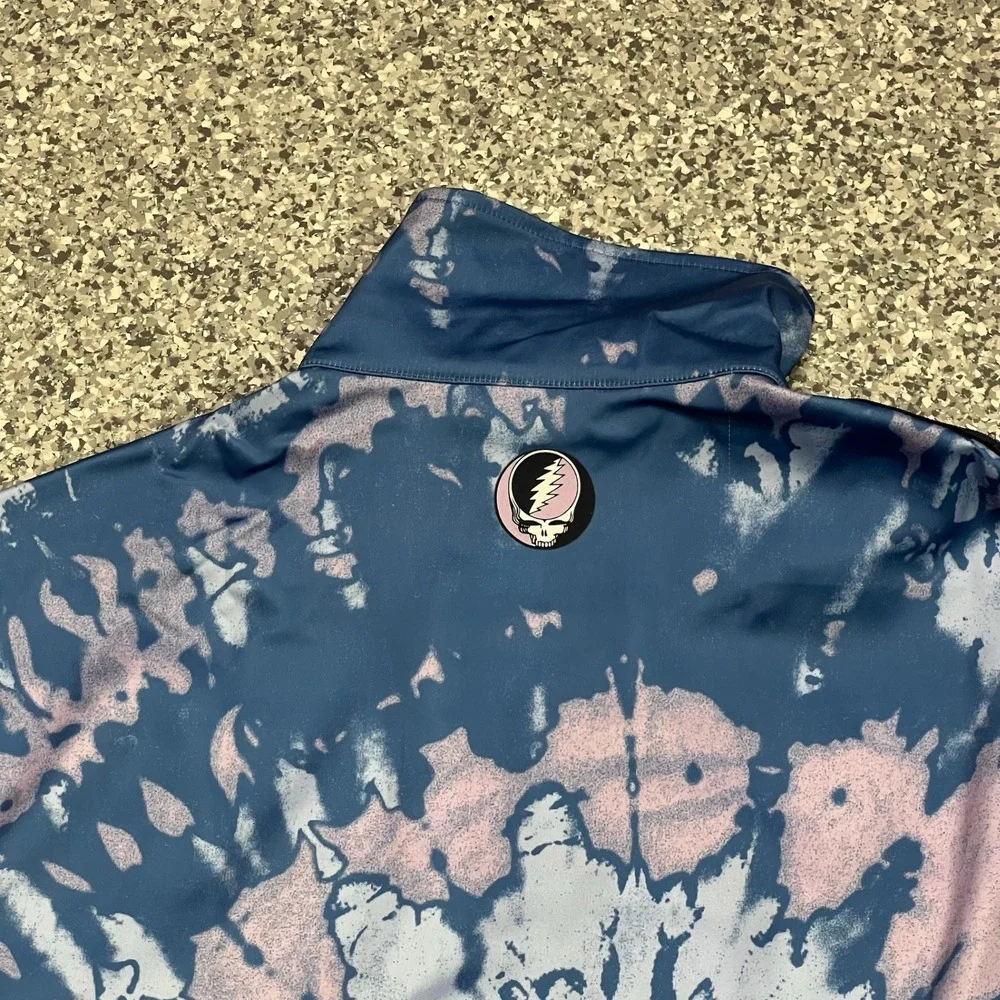 Adidas San Jose Earthquakes x Greatful Dead Firebird Men's L Track Jacket JY7911